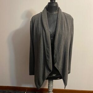 Jockey Gray cardigan, size Small